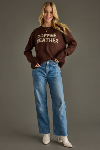 large Panache Apparel Co. - Dk. Brown Coffee Weather Sweater