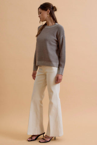 Be Cool - MINERALWASHED SLUB SWEATER