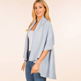 Designer House Open Front Waterfall Cardigan Cape
