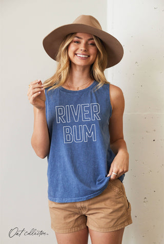 River Bum Mineral Washed Tank | Oat Collective
