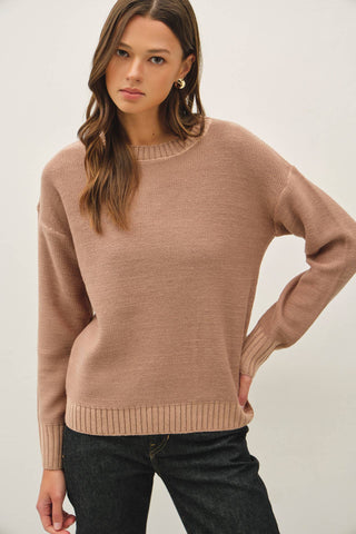 Be Cool - MINERALWASHED SLUB SWEATER