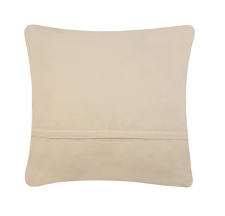Blue Crab Hand-Hooked Wool Throw Pillow | Coastal Nautical Accent Pillow 16" x 16"