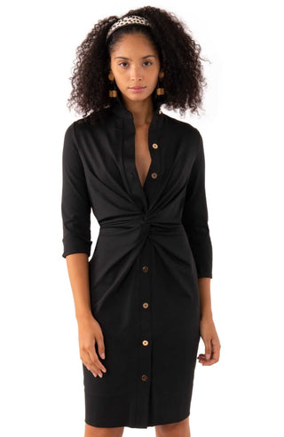 Gretchen Scott LLC - Twist & Shout Dress - Solid