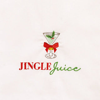 Peking Handicraft - Jingle Juice Embroidered Kitchen Towel