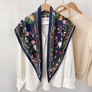 Bloom Triangle Lightweight Scarf