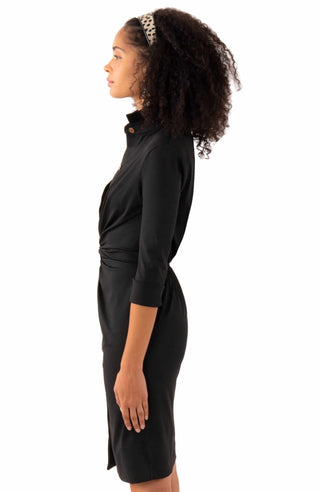 Gretchen Scott LLC - Twist & Shout Dress - Solid