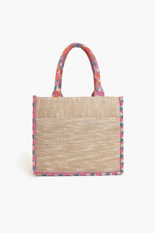 America & Beyond - Crab Shell Embelished Tote