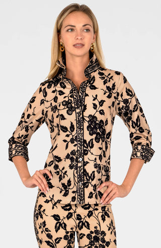 Gretchen Scott Boyfriend Shirt – Winter Garden