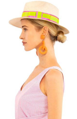 Gretchen Scott Handwoven Panama Hat | Elegant Women's Sun Hat with Wide Brim