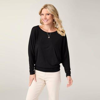 Coco + Carmen Soft Landing Dolman Sleeve Top