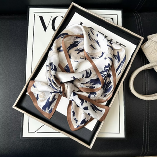 100% Silk Skinny Scarf