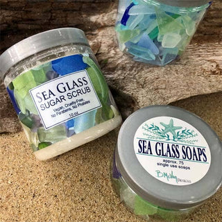 B McVan Designs Sea Glass Soap – Petite Jar