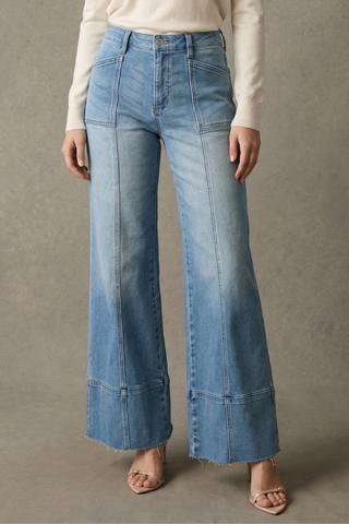 Artemis Vintage Eco-Friendly Palazzo Jeans