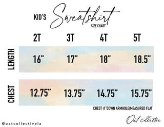 OAT COLLECTIVE - LITTLE BEACH BUM Toddler Graphic Sweatshirt