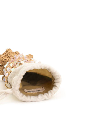 America & Beyond - Ocean Whimsy Raffia Fish Bag