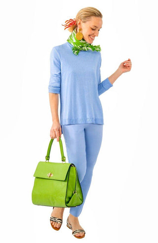 Gretchen Scott LLC - Cotton / Spandex GripeLess Pants - Solid