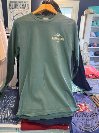 Austins Long Sleeve T- Solomons Maryland Long Sleeve T-Shirt | Comfort Colors