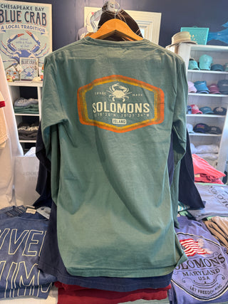 Austins Long Sleeve T- Solomons Maryland Long Sleeve T-Shirt | Comfort Colors