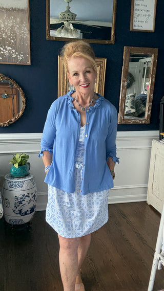 Gretchen Scott LLC - Jersey Date Night Dress - Ring Toss