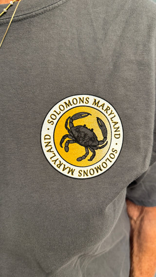 M Solomons Bridge Tee With Crab Emblem