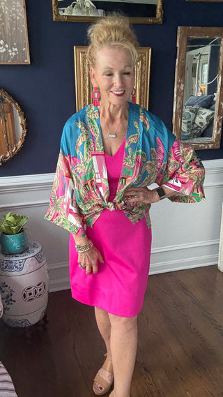 Gretchen Scott Harlot Dress | V-Neck Empire Waist Resort Dress