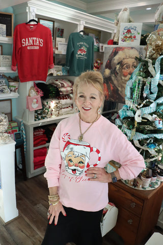 M August Bleu - Cup of Cheer Pink Sweatshirt