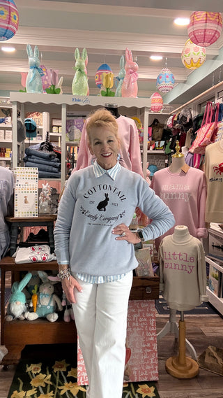 OAT COLLECTIVE - COTTONTAIL CANDY COMPANY  Graphic Sweatshirt