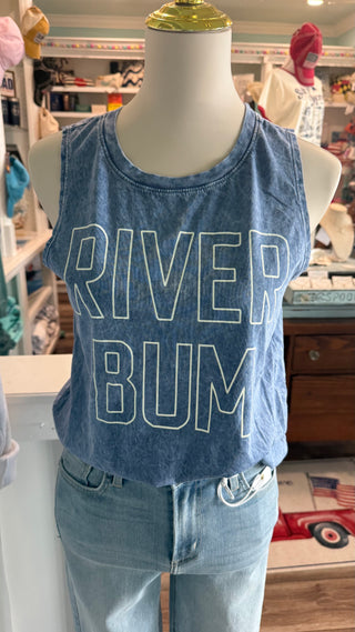 River Bum Mineral Washed Tank | Oat Collective