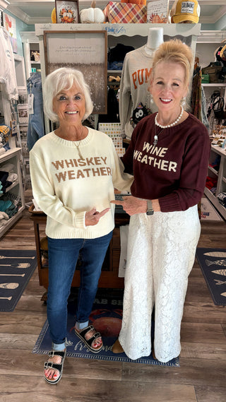 Panache Apparel Co. - Ivory Whiskey Weather Sweater