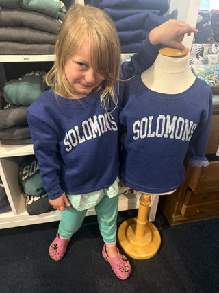 Solomons Toddler Sweatshirt | Soft Coastal Kids Sweatshirt | Solomons MD