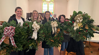 Holiday Greens Wreath Workshop, December 6, at the Solomons Mission Center.