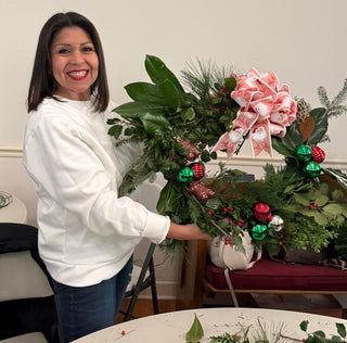 Holiday Greens Wreath Workshop, December 6, at the Solomons Mission Center.