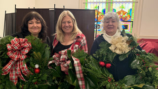 Holiday Greens Wreath Workshop, December 6, at the Solomons Mission Center.