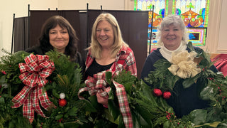 Holiday Greens Wreath Workshop, December 6, at the Solomons Mission Center.