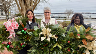 Holiday Greens Wreath Workshop, December 6, at the Solomons Mission Center.