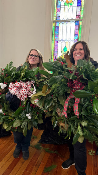 Holiday Greens Wreath Workshop, December 6, at the Solomons Mission Center.
