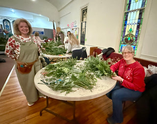 Holiday Greens Wreath Workshop, December 6, at the Solomons Mission Center.