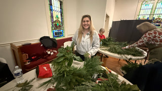 Holiday Greens Wreath Workshop, December 6, at the Solomons Mission Center.