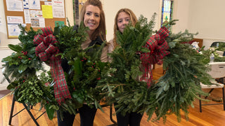 Holiday Greens Wreath Workshop, December 6, at the Solomons Mission Center.