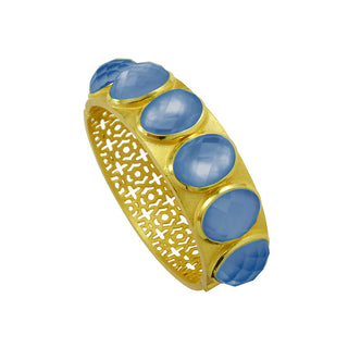 Betty Carré Isabela Tanzanite oval stone bracelet