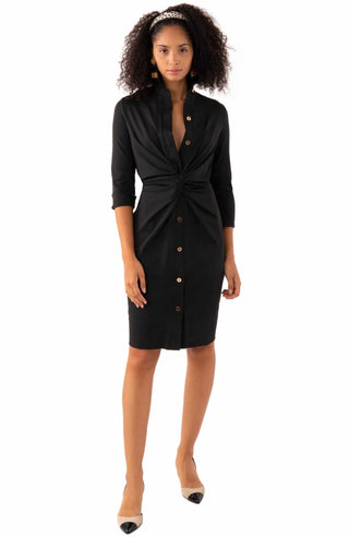 Gretchen Scott LLC - Twist & Shout Dress - Solid