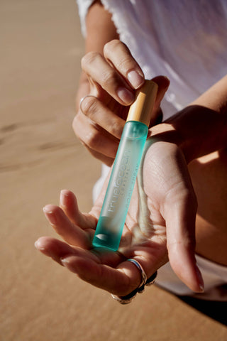 True Ocean - True Ocean Body Spray - Pocket True Ocean Coastal Pocket Body Spray | Travel-Size Beach Fragrance Mist | 0.34 oz