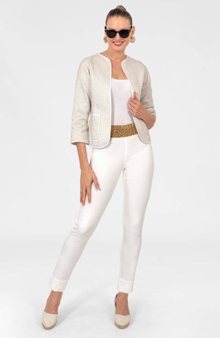 Gretchen Scott LLC - Trapunto Tango Embroidered Jacket