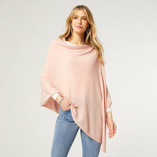 COCO + CARMEN -Lightweight Women’s Poncho Wrap | Versatile Spring Layering Poncho