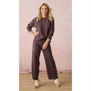 Coco + Carmen Heavenly-Luxe Cable Knit Dolman Sweater