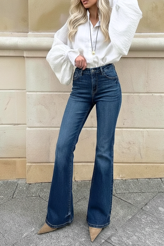 Artemis Vintage High-Rise Holly Flare Jeans