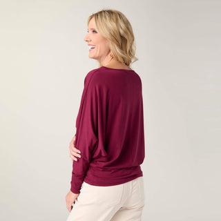 Coco + Carmen Soft Landing Dolman Sleeve Top