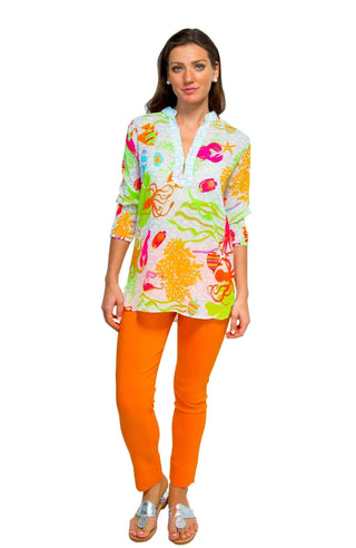 Gretchen Scott LLC - Cotton / Spandex GripeLess Pants - Solid