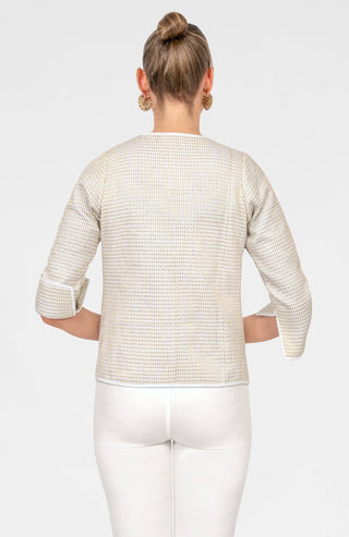 Gretchen Scott LLC - Trapunto Tango Embroidered Jacket