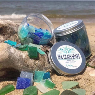 B McVan Designs Sea Glass Soap – Petite Jar